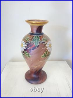 Très Beau Vase Legras Série Des Arabisants