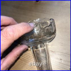 Trois Tulipier En Cristal XIX