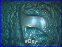 Vase Lalique Modele Biche Signe R Lalique France Superbe Etat (a100)