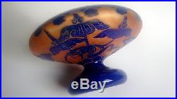 VASE LE VERRE FRANCAIS. SCHNEIDER. CHARDER