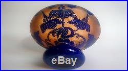 VASE LE VERRE FRANCAIS. SCHNEIDER. CHARDER