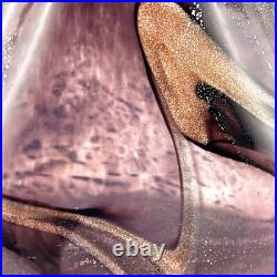 VASE Vintage Verre MAURE VIEIL MANDELIEU, Glass Design 60', biot/novaro/morin