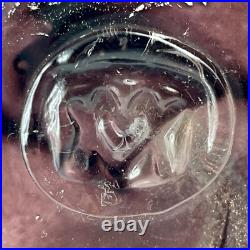 VASE Vintage Verre MAURE VIEIL MANDELIEU, Glass Design 60', biot/novaro/morin