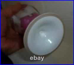 VASE balustre en opaline cristalerie Clichy-la-Garenne