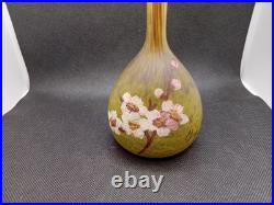 Vase Ancien Soufflé Multicouche Signé DELATTE NANCY. M A