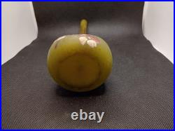 Vase Ancien Soufflé Multicouche Signé DELATTE NANCY. M A