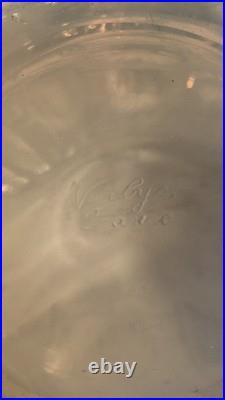 Vase Art Déco aux Coquillages opalescent par Verlys