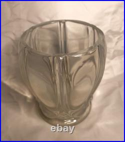 Vase Art Déco en verre opalescent Verlys France