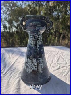 Vase Art Nouveau Signé Baron Barstaple Tres Bon Etat