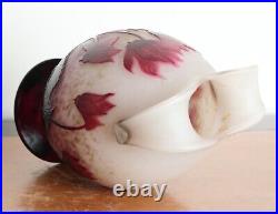 Vase Aux Cyclamens signé André Delatte Nancy Art Nouveau