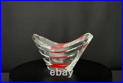 Vase Baccarat modèle Wave en cristal massif Coffret d'origine