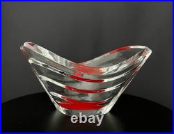 Vase Baccarat modèle Wave en cristal massif Coffret d'origine