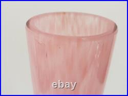 Vase Berluze Art Nouveau 1900 En Verre Dlg Daum Lorrain 1900s