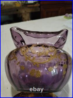 Vase Boule Émaillé Legras