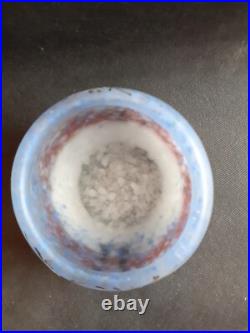 Vase Boule Legras Paysage D Hiver