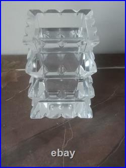 Vase Colombine en cristal de Baccarat. Belle pièce de collection