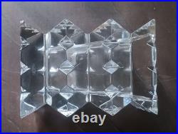 Vase Colombine en cristal de Baccarat. Belle pièce de collection