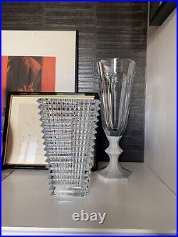 Vase Cristal Baccarat EYE Vase RectangulaireL Clair Transparent. Harcourt Louxor