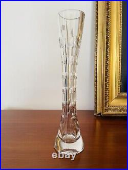 Vase Cristal Cristyl type Soliflore Ultra design 36 cm