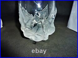 Vase Cristal Lalique France Medera Crystal Kristall Vaso Cristallo Jarrón Glass