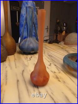 Vase Daum Nancy Art Nouveau