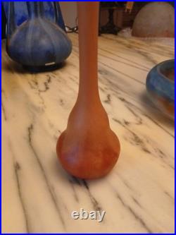 Vase Daum Nancy Art Nouveau