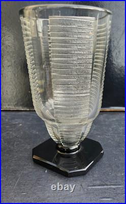 Vase Daum Nancy France Période Art Deco 1930 Forme Moderniste 2/2