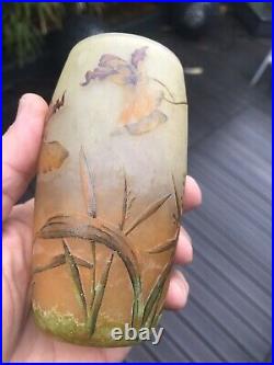 Vase Daum Nancy Orchidees