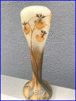 Vase Daum Orchidées