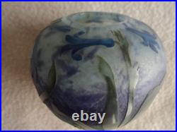 Vase Daum era galle muller 1900 art nouveau