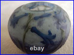 Vase Daum era galle muller 1900 art nouveau Vase Daum era galle muller 1900 art nouveau