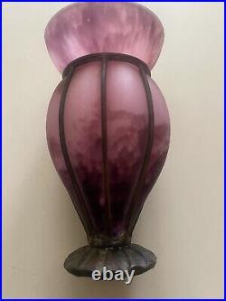 Vase Delatte. Art Deco. Pate De Verre