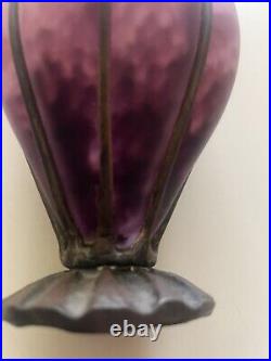 Vase Delatte. Art Deco. Pate De Verre