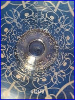 Vase En Cristal De Baccarat, Modèle Michelangelo. Vers 1920