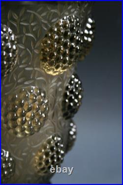 Vase En Verre Art Deco Verlys