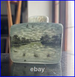 Vase En Verre Camée Daum Nancy 1910