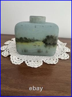 Vase En Verre Camée Daum Nancy 1910