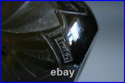 Vase En Verre Gravé À L'acide Art Deco Legras Circa 1930