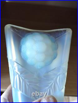 Vase En Verre Opalescent Made In France Sabino Etling Hunebelle Art Déco