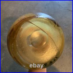 Vase En Verre Vase Signé Legras