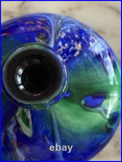 Vase En pâte de verre verrerie de Biot Jean-Michel Operto silice Création