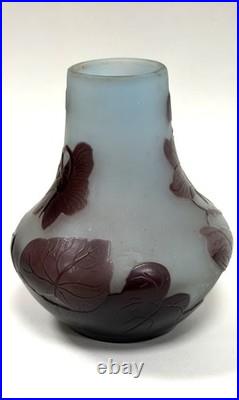 Vase Galle A Decor Floral