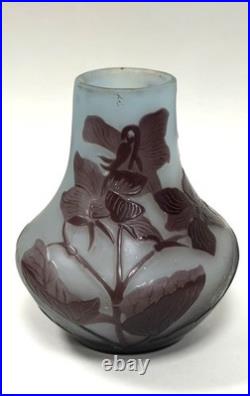 Vase Galle A Decor Floral