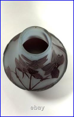 Vase Galle A Decor Floral