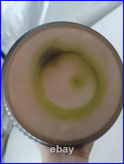 Vase Gallé, camée, Nancy, France, avec étoile, premières vingt années du XXe siè