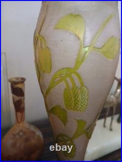 Vase Gravé Art Nouveau