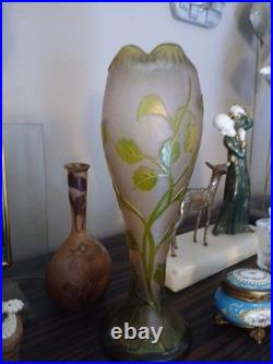 Vase Gravé Art Nouveau