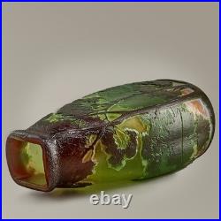 Vase LEGRAS Original Art Nouveau verre