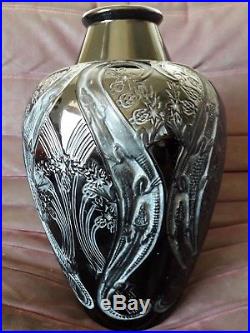 Vase Lalique 1913 hauteur 34 cm