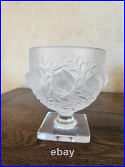 Vase Lalique France Modèle Elizabeth